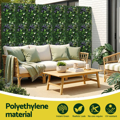 Alona.com.au Home & Garden > Artificial Plants > Artificial Wall Plants Gardeon 4PCS Artificial Plant Wall Panels 40X60CM Boxwood Panel Hedge Grass Backdrop Backyard Green Decor