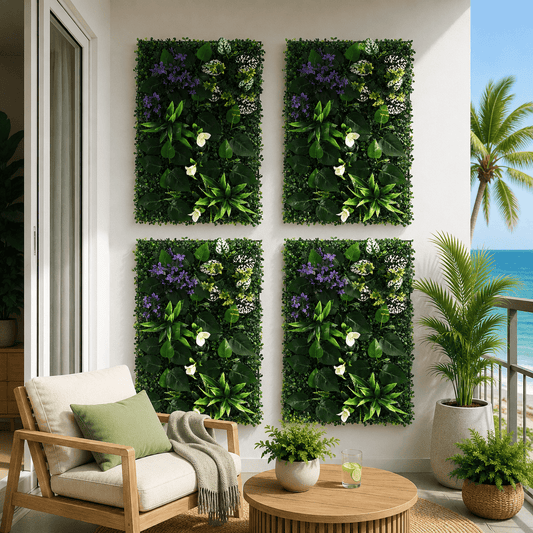 Alona.com.au Home & Garden > Artificial Plants > Artificial Wall Plants Gardeon 4PCS Artificial Plant Wall Panels 40X60CM Boxwood Panel Hedge Grass Backdrop Backyard Green Decor
