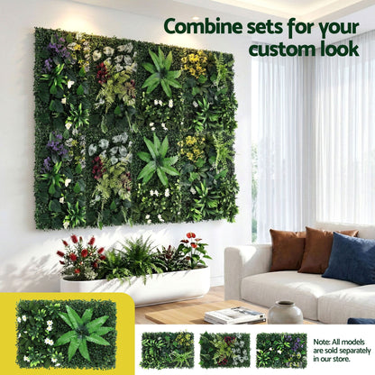 Alona.com.au Home & Garden > Artificial Plants > Artificial Wall Plants Gardeon 4PCS Artificial Plant Wall Panels 40X60CM Boxwood Panel Leaf Backdrop Backyard Green Decor