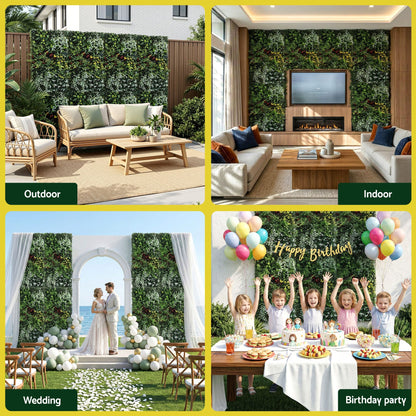 Alona.com.au Home & Garden > Artificial Plants > Artificial Wall Plants Gardeon Artificial Plant Wall Panels 50X100CM Boxwood Panel Hedge Grass Backdrop Backyard Green Decor