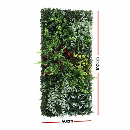 Alona.com.au Home & Garden > Artificial Plants > Artificial Wall Plants Gardeon Artificial Plant Wall Panels 50X100CM Boxwood Panel Hedge Grass Backdrop Backyard Green Decor