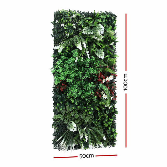 Alona.com.au Home & Garden > Artificial Plants > Artificial Wall Plants Gardeon Artificial Plant Wall Panels 50X100CM Boxwood Panel Hedge Grass Backdrop Green Decor Backyard