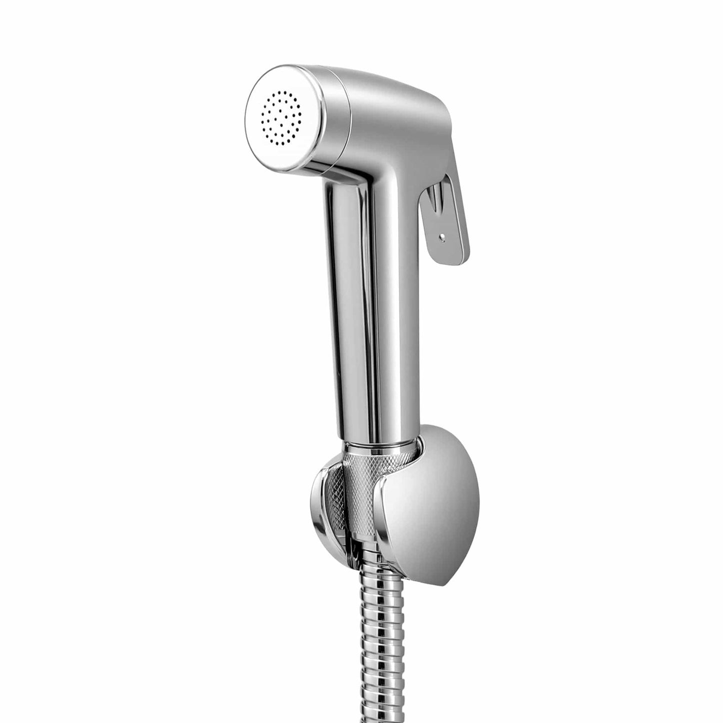 Alona.com.au Home & Garden > Bathroom Accessories > Toilet & Bidet Accessories Cefito Handheld Bidet Sprayer for Toilet 1.5m Stainless Steel Hose Jet Spray for Feminine Wash Cloth Diaper Pet Bath Adjustable Pressure Bidet Attachment with G1/2 Valve Silver