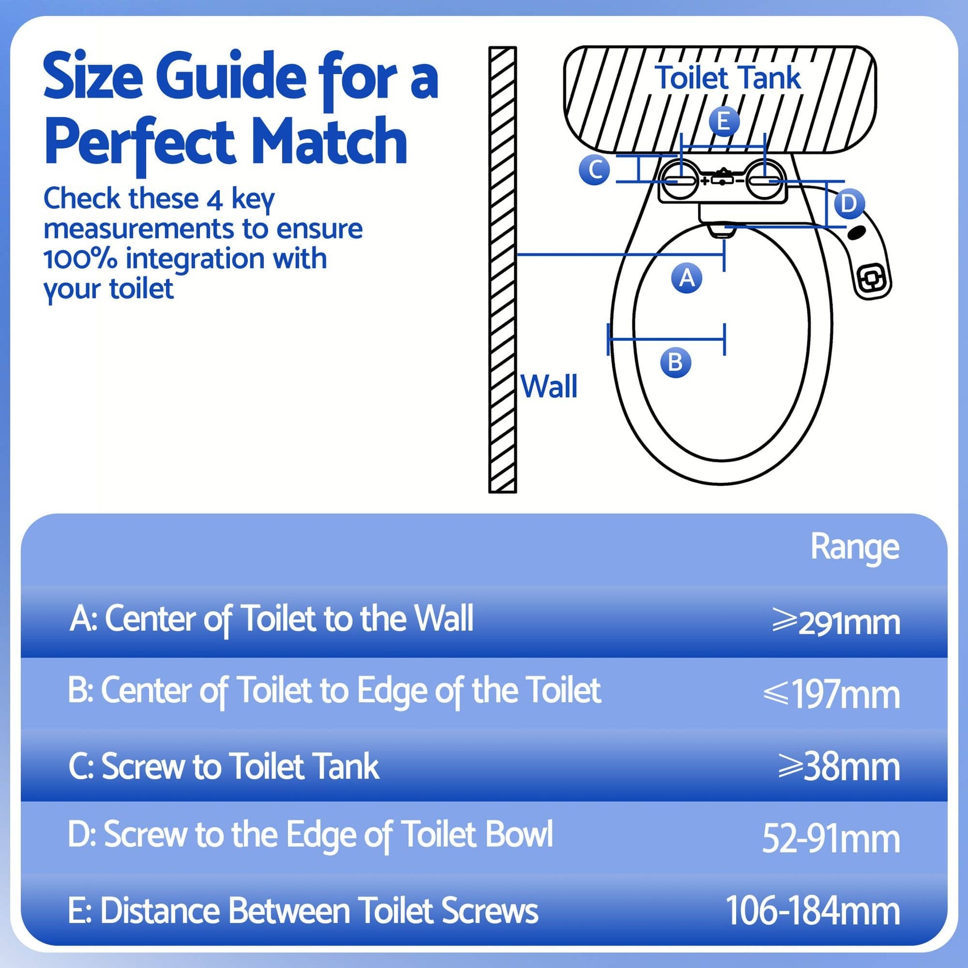 Alona.com.au Home & Garden > Bathroom Accessories > Toilet & Bidet Accessories Cefito Ultra-Slim Bidet Attachment Detachable Bidet with Self-Cleaning Dual Nozzle Non-Electric Adjustable Water Pressure, Cold Water Toilet Bide