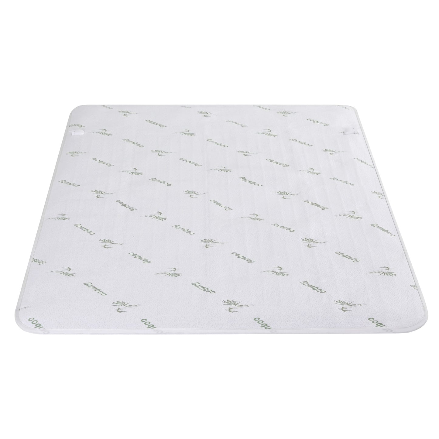 Alona.com.au Home & Garden > Bedding > Blankets & Throws Giselle Electric Blanket Bamboo Fabric Double Fitted Heated Pad Underlay Washable Winter