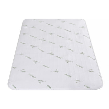 Alona.com.au Home & Garden > Bedding > Blankets & Throws Giselle Electric Blanket Bamboo Fabric Single Fitted Heated Pad Underlay Washable Winter