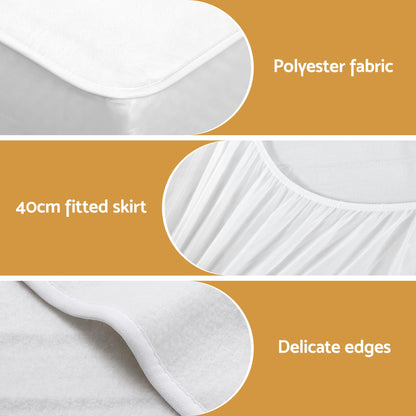 Alona.com.au Home & Garden > Bedding > Blankets & Throws Giselle Electric Blanket King Single Heated Fully Fitted Washable Pad Winter Warm