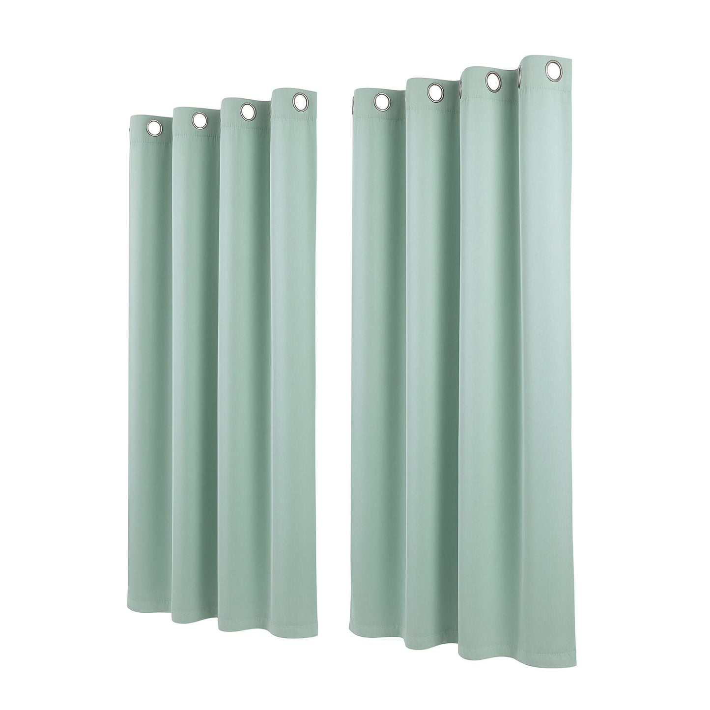Alona.com.au Home & Garden > Curtains > Curtains & Drapes Artiss Blockout Curtains 2X 132x160cm Thermal Insulated Eyelet Drapes Green
