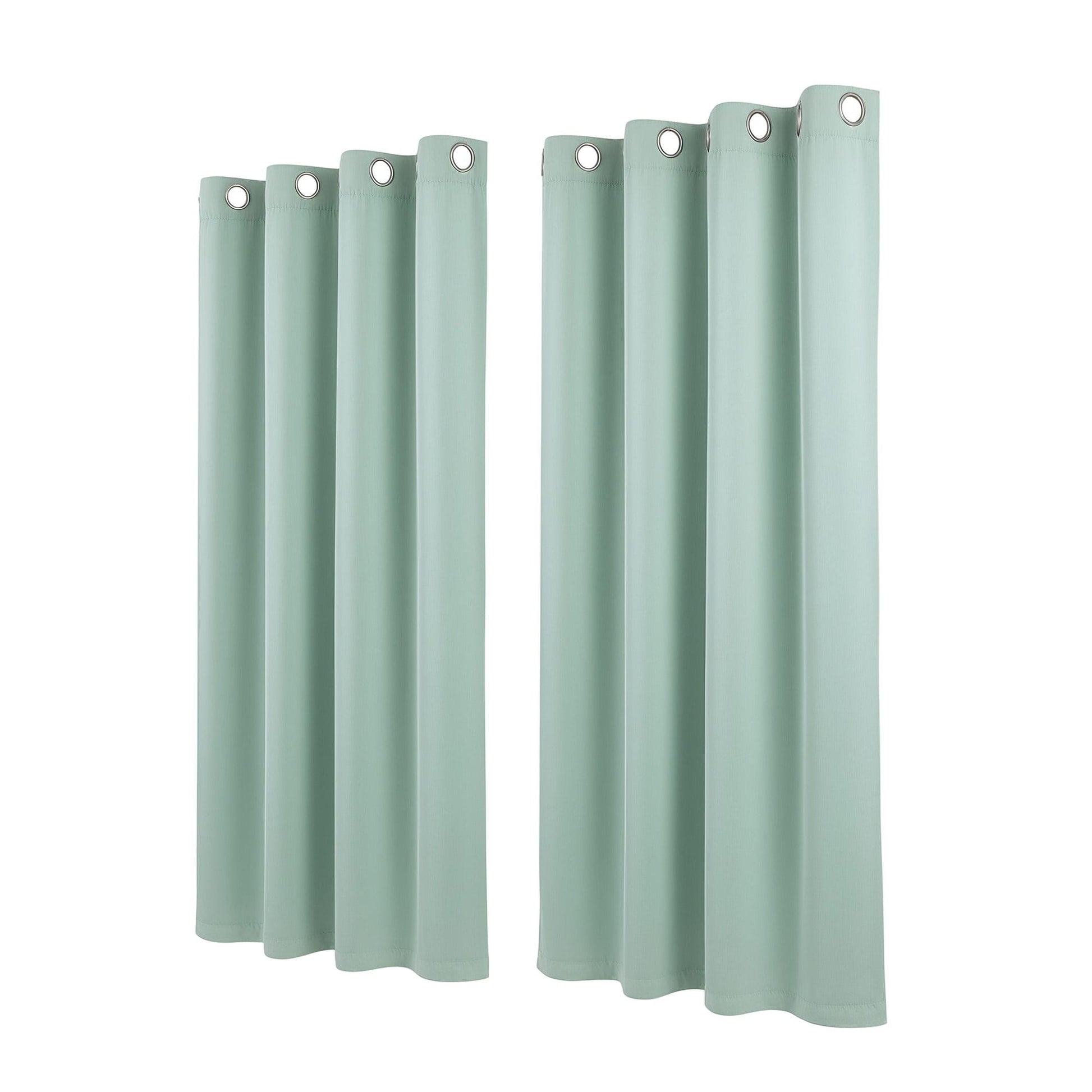 Alona.com.au Home & Garden > Curtains > Curtains & Drapes Artiss Blockout Curtains 2X 132x160cm Thermal Insulated Eyelet Drapes Green