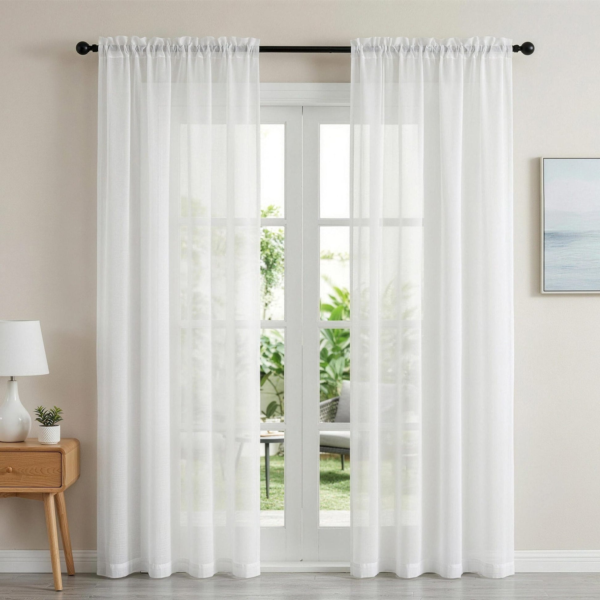 Alona.com.au Home & Garden > Curtains > Curtains & Drapes Artiss Blockout Curtains 2X 132x213cm Light Filtering Window Drapes Rod Pocket