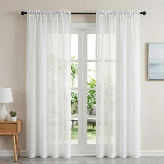 Alona.com.au Home & Garden > Curtains > Curtains & Drapes Artiss Blockout Curtains 2X 132x213cm Light Filtering Window Drapes Rod Pocket
