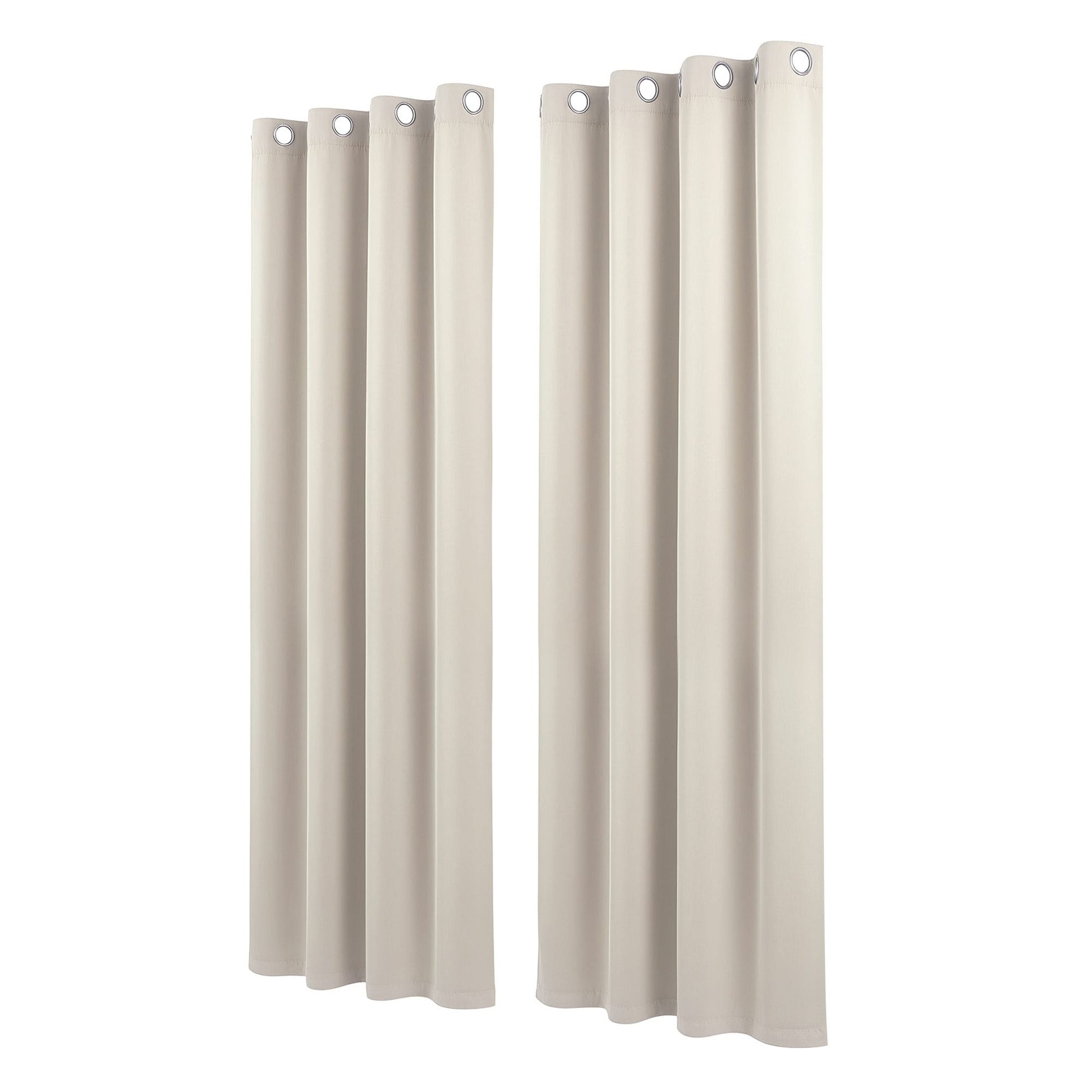Alona.com.au Home & Garden > Curtains > Curtains & Drapes Artiss Blockout Curtains 2X 132x213cm Thermal Insulated Eyelet Drapes Beige