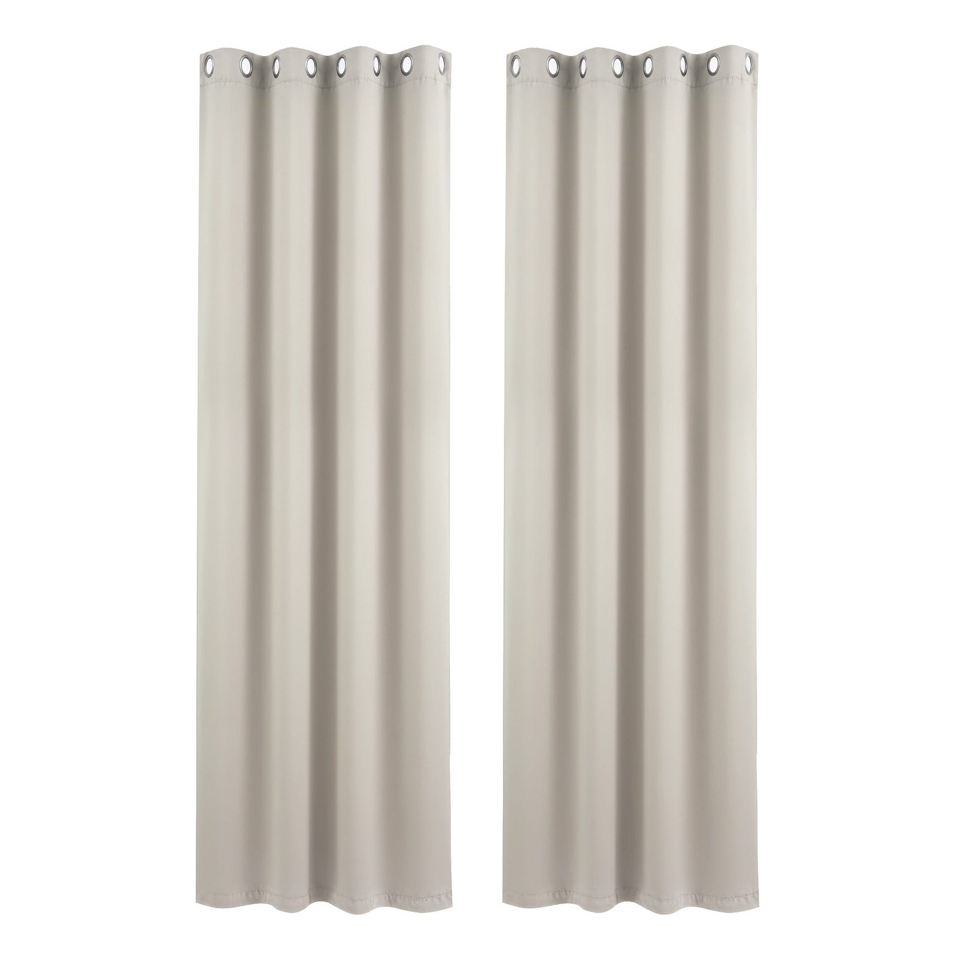 Alona.com.au Home & Garden > Curtains > Curtains & Drapes Artiss Blockout Curtains 2X 132x213cm Thermal Insulated Eyelet Drapes Beige