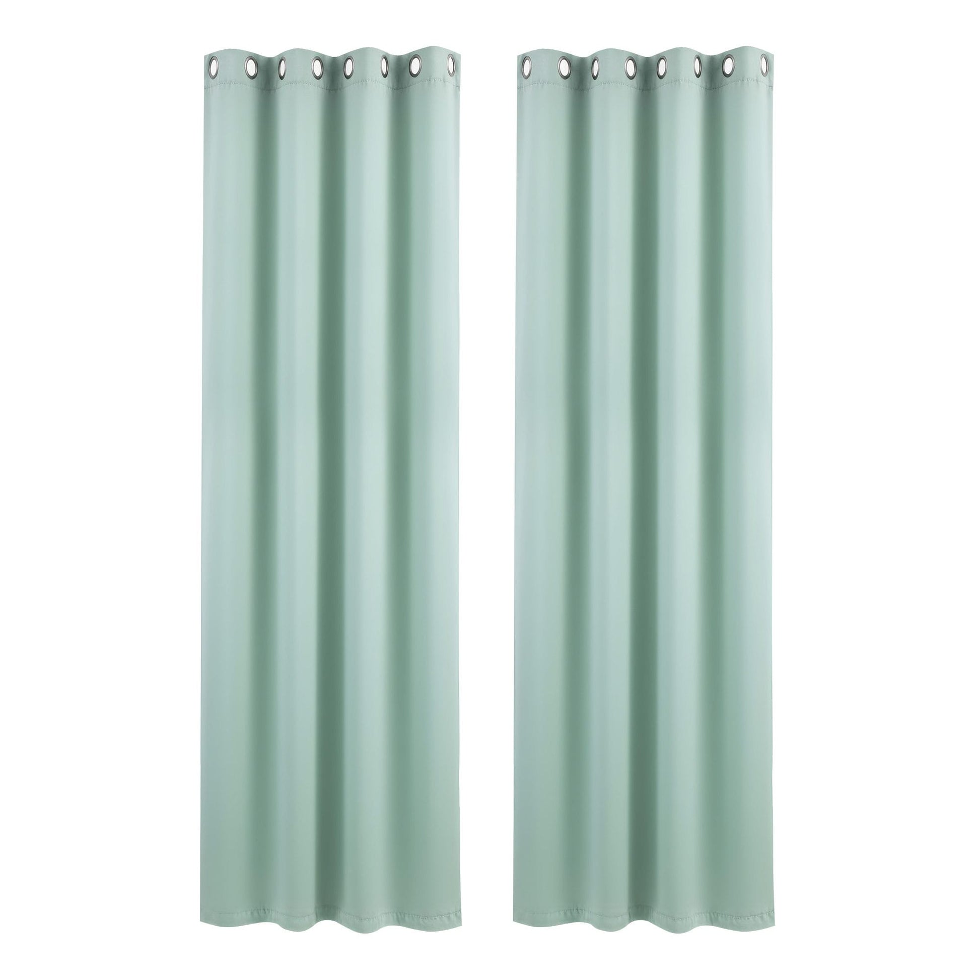 Alona.com.au Home & Garden > Curtains > Curtains & Drapes Artiss Blockout Curtains 2X 132x213cm Thermal Insulated Eyelet Drapes Green