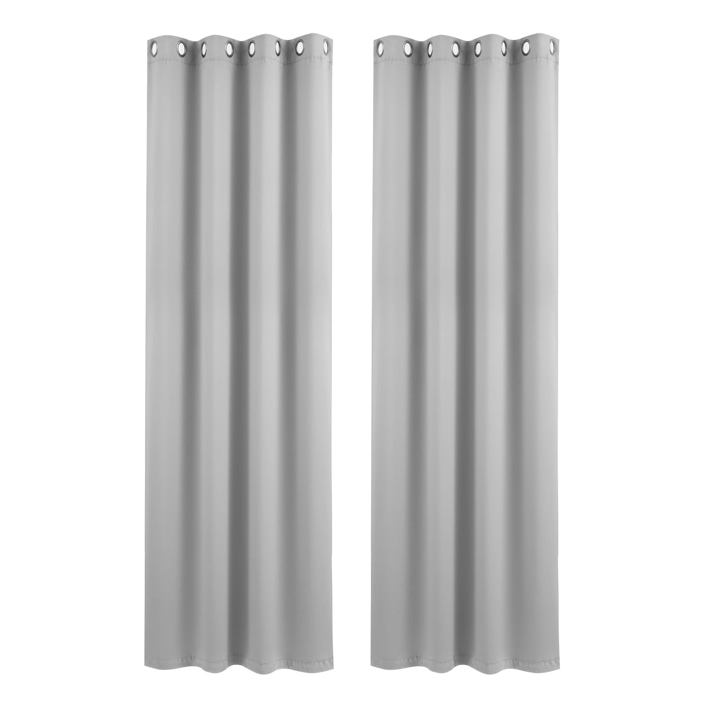 Alona.com.au Home & Garden > Curtains > Curtains & Drapes Artiss Blockout Curtains 2X 132x213cm Thermal Insulated Eyelet Drapes Grey
