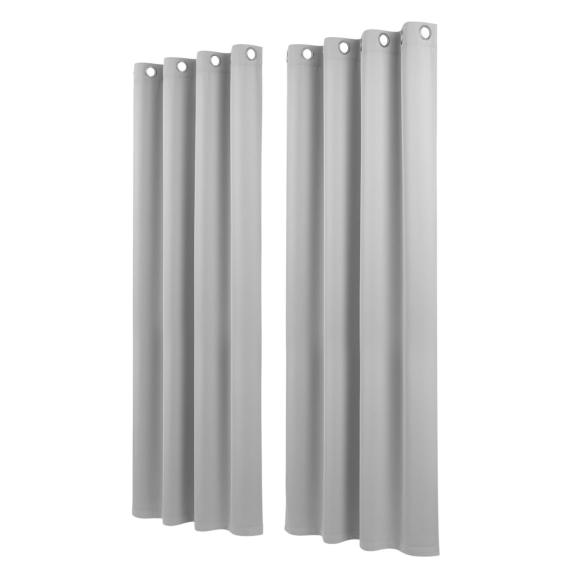 Alona.com.au Home & Garden > Curtains > Curtains & Drapes Artiss Blockout Curtains 2X 132x213cm Thermal Insulated Eyelet Drapes Grey