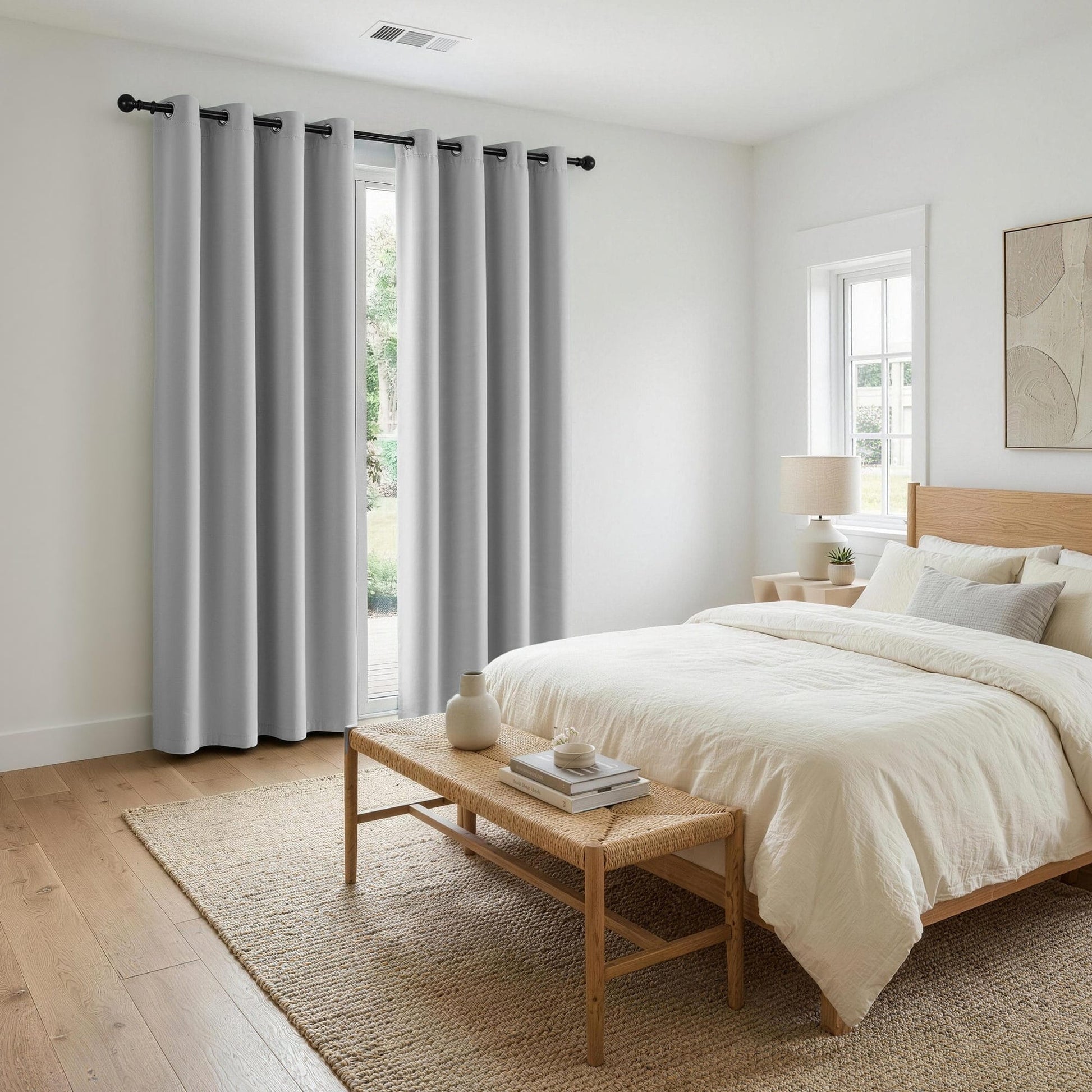 Alona.com.au Home & Garden > Curtains > Curtains & Drapes Artiss Blockout Curtains 2X 132x213cm Thermal Insulated Eyelet Drapes Grey