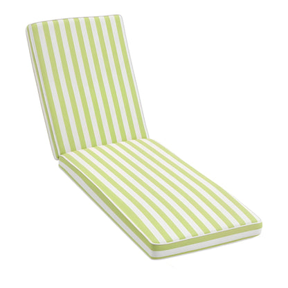 Alona.com.au Home & Garden > Decor > Cushions & Throws Gardeon Outdoor Chaise Lounge Cushion Lounge Chair Pad Sunbed Mattress Green