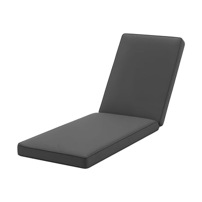 Alona.com.au Home & Garden > Decor > Cushions & Throws Gardeon Outdoor Chaise Lounge Cushion Lounge Chair Pad Sunbed Mattress Grey