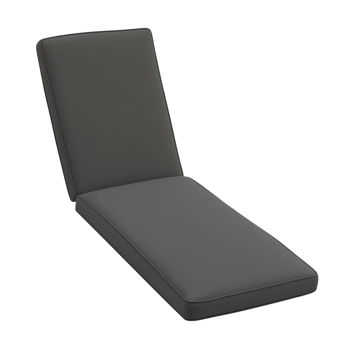 Alona.com.au Home & Garden > Decor > Cushions & Throws Gardeon Outdoor Chaise Lounge Cushion Lounge Chair Pad Sunbed Mattress Grey