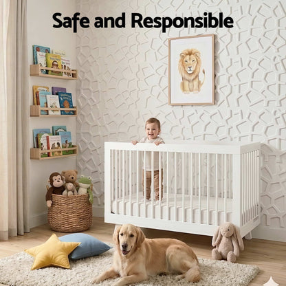 Alona.com.au Home & Garden > Decor > Wallpaper Artiss 3D Wall Panels PVC Decorative Panels 50x50cm Set of 15 Feature Wall Poly