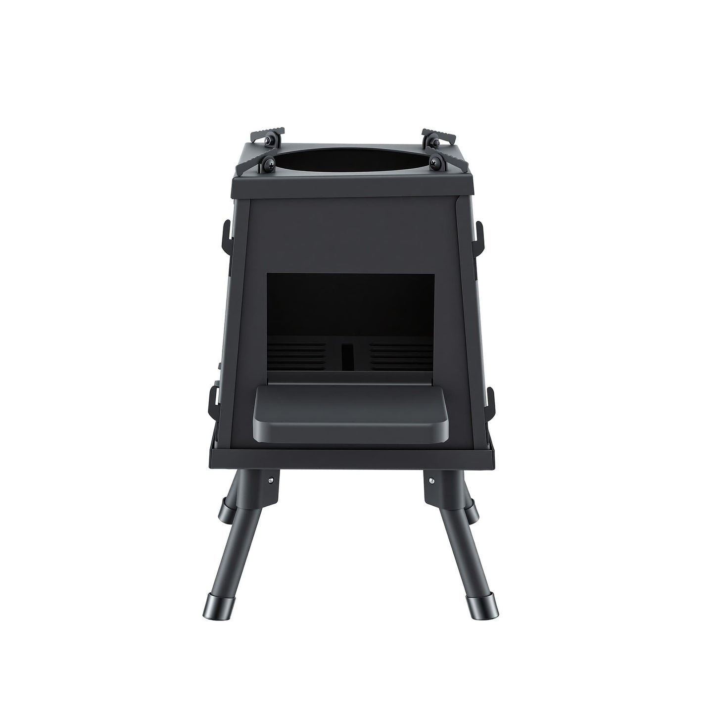 Alona.com.au Home & Garden > Firepits > Fire Pits Grillz Fire Pit BBQ Portable Outdoor Fireplace Metal Camping Stove for Boiling Water, BBQ, Picnics