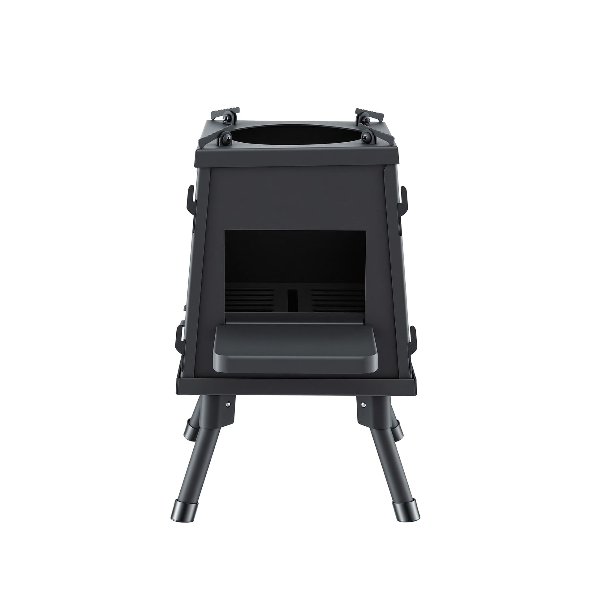 Alona.com.au Home & Garden > Firepits > Fire Pits Grillz Fire Pit BBQ Portable Outdoor Fireplace Metal Camping Stove for Boiling Water, BBQ, Picnics