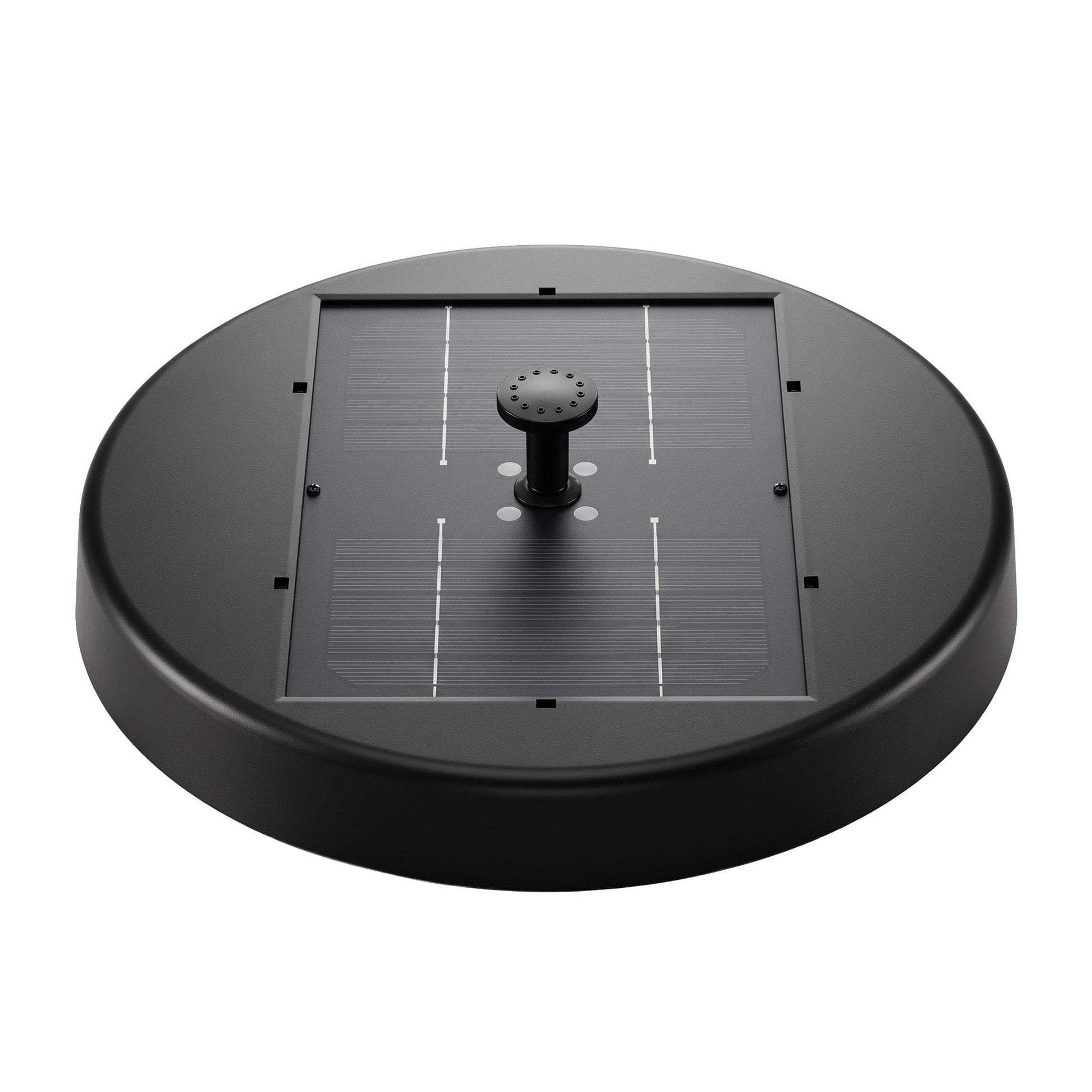 Alona.com.au Home & Garden > Fountains > Fountains & Ponds Gardeon Solar Fountain Pumps Bird Bath Battery Backup LED Remote Black 27cm