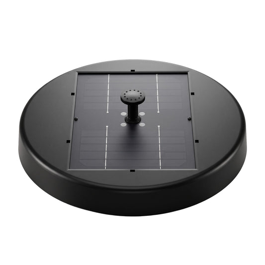 Alona.com.au Home & Garden > Fountains > Fountains & Ponds Gardeon Solar Fountain Pumps Bird Bath Battery Backup LED Remote Black 27cm