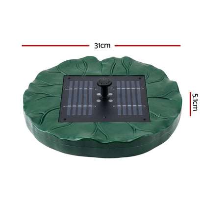 Alona.com.au Home & Garden > Fountains > Fountains & Ponds Gardeon Solar Fountain Pumps Bird Bath Floating Lotus Desig Water Feature 31cm