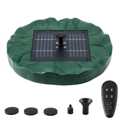 Alona.com.au Home & Garden > Fountains > Fountains & Ponds Gardeon Solar Fountain Pumps Bird Bath Floating Lotus Desig Water Feature 31cm