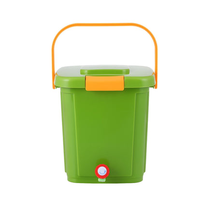 Alona.com.au Home & Garden > Garden Tools > Gardening Accessories Gardeon 15L Kitchen Compost Bin Food Waste Caddy Drain Tap Green