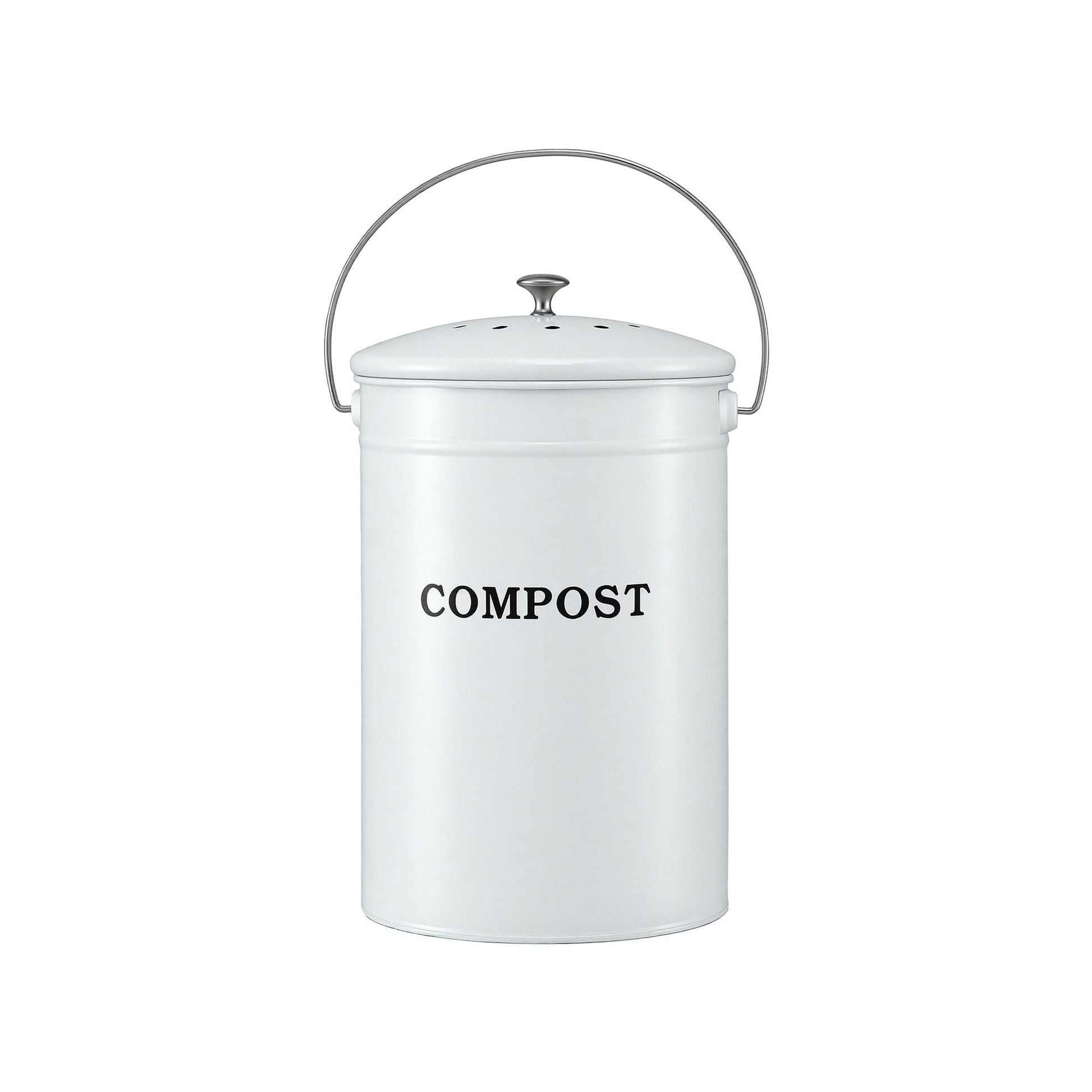 Alona.com.au Home & Garden > Garden Tools > Gardening Accessories Gardeon Compost Bin Kitchen Compost Caddy Food Waste Bin Bench White