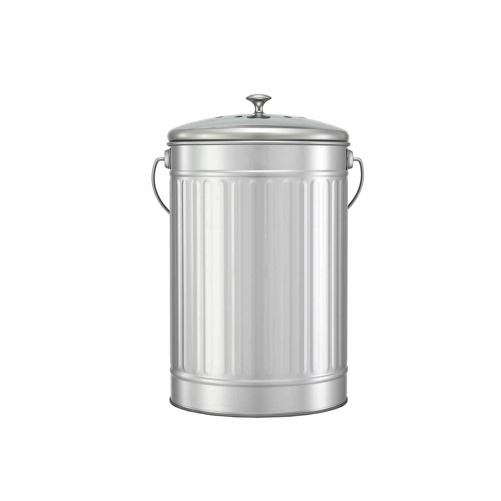 Alona.com.au Home & Garden > Garden Tools > Gardening Accessories Gardeon Compost Bin Kitchen Countertop Food Waste Caddy 6L Silver