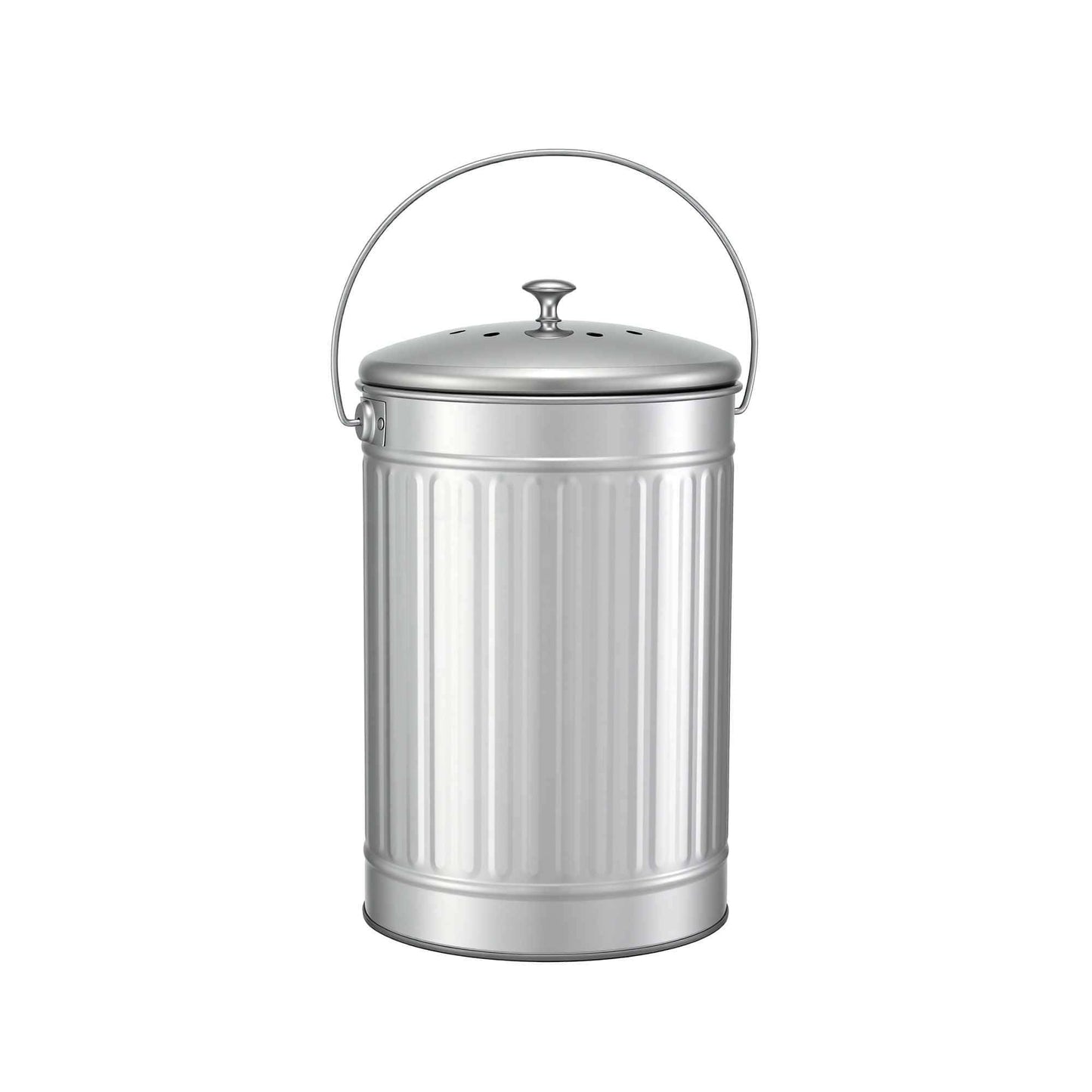 Alona.com.au Home & Garden > Garden Tools > Gardening Accessories Gardeon Compost Bin Kitchen Countertop Food Waste Caddy 6L Silver