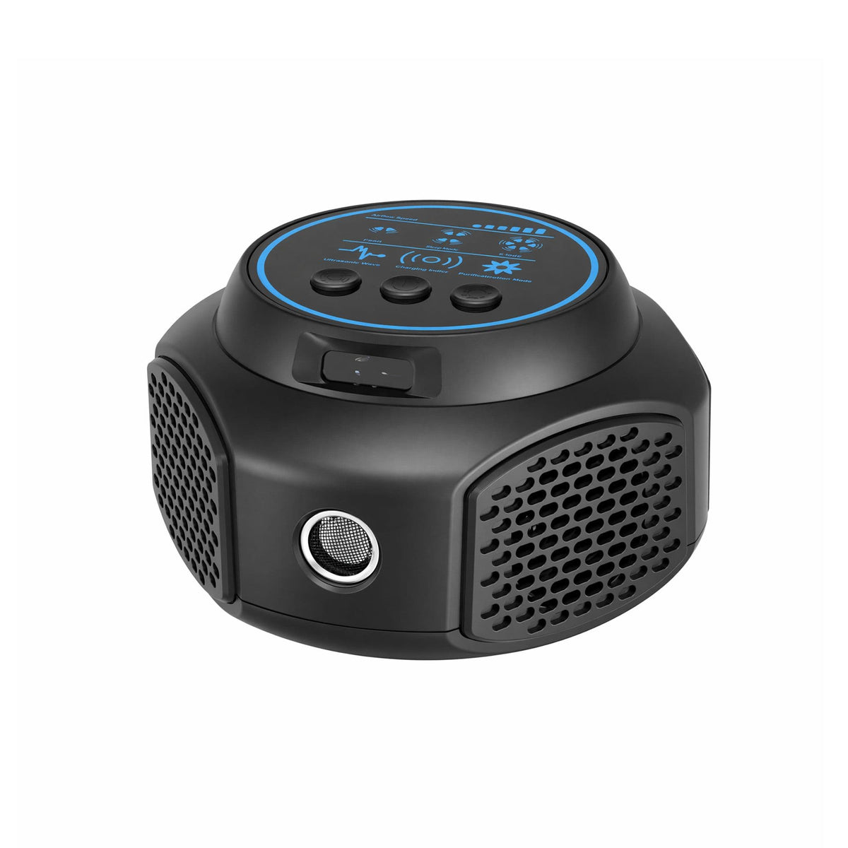 Alona.com.au Home & Garden > Garden Tools > Gardening Tools Gardeon Ultrasonic Rat Repeller 360 Degree 4 Modes Pest Repeller Black