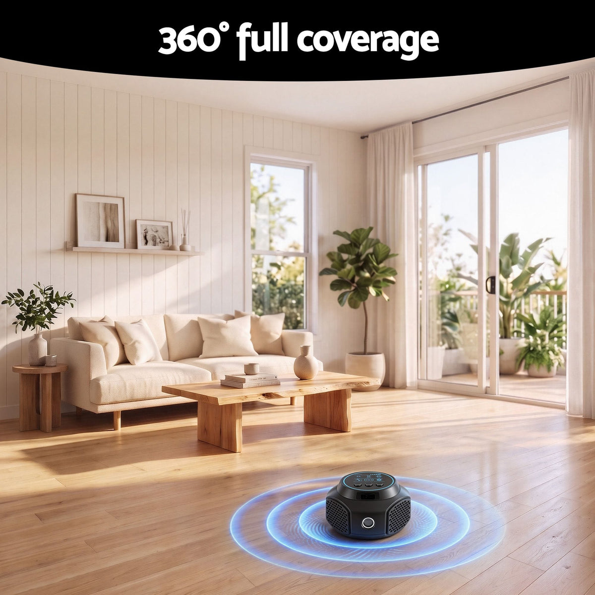 Alona.com.au Home & Garden > Garden Tools > Gardening Tools Gardeon Ultrasonic Rat Repeller 360 Degree 4 Modes Pest Repeller Black