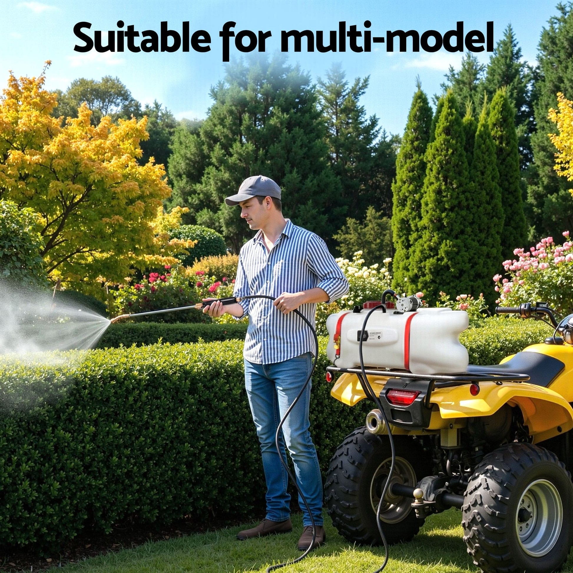 Alona.com.au Home & Garden > Garden Tools > Herbicides Giantz Garden Pump Sprayer Pressure Sprayer Pump 12V Diaphragm Sprayer Pump