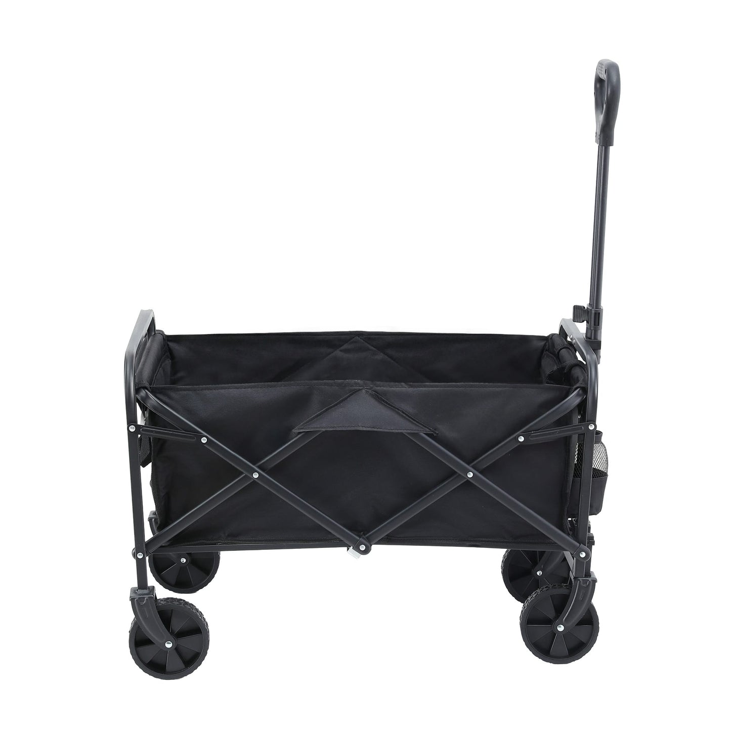 Alona.com.au Home & Garden > Garden Tools > Spreaders & Wheelbarrows Gardeon Garden Cart Folding Trolley Camping Wagon Barrow Outdoor Beach Black
