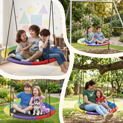 Alona.com.au Home & Garden > Hammocks > Hammocks & Accessories Gardeon Tree Swing Hammock 100cm for Backyard Porch Outside Playground