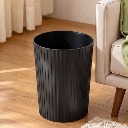 Alona.com.au Home & Garden > Kitchen Bins > Automatic Bins Cefito 8L Open Top Rubbish Bins Waste Bin Trash Can Storage Dustbin Black