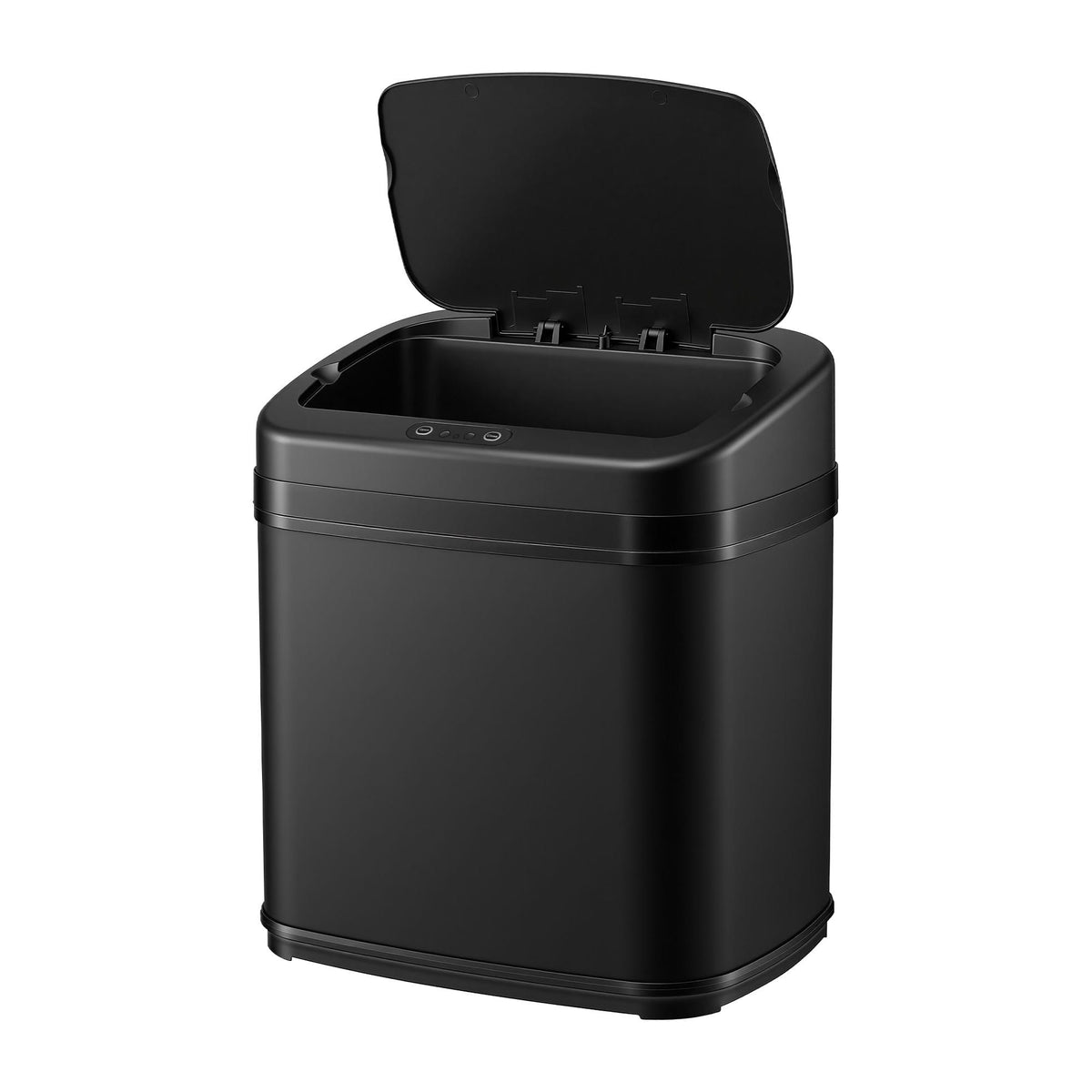 Alona.com.au Home & Garden > Kitchen Bins > Automatic Bins Devanti 15L Motion Sensor Bin Touchless Bins Soft-Close Rubbish Trash Can Black