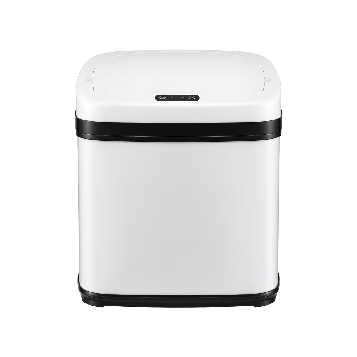 Alona.com.au Home & Garden > Kitchen Bins > Automatic Bins Devanti 15L Motion Sensor Bin Touchless Bins Soft-Close Rubbish Trash Can White