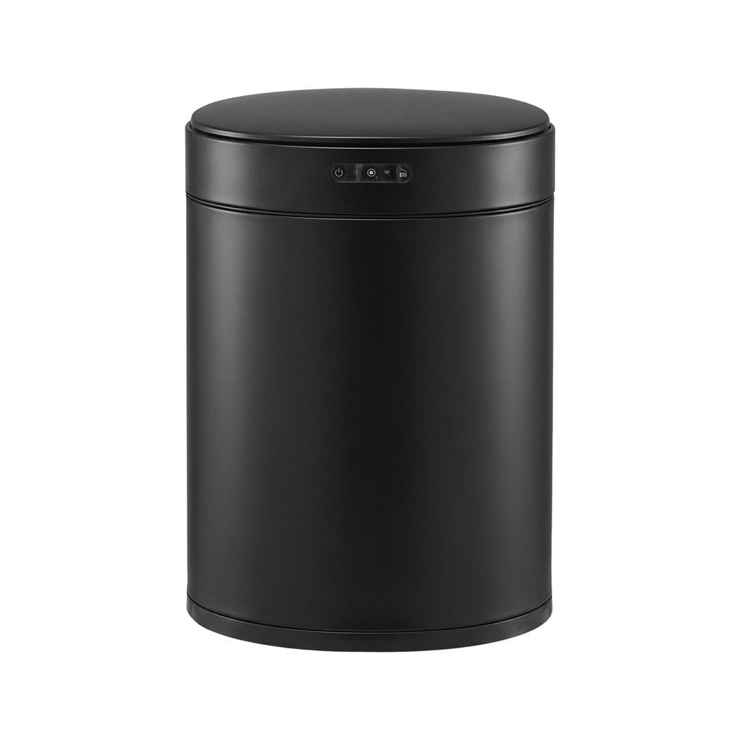 Alona.com.au Home & Garden > Kitchen Bins > Automatic Bins Devanti 20L Automatic Sensor Bin Touchless Rubbish Waste Bin Black Kitchen