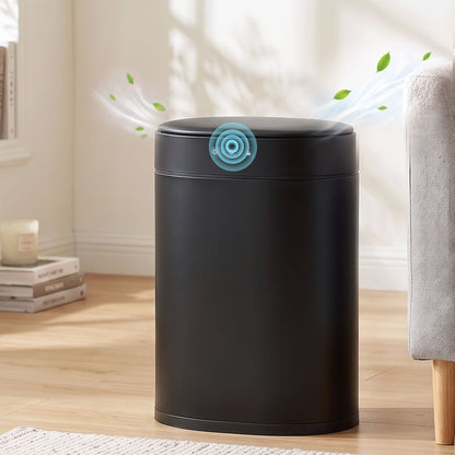 Alona.com.au Home & Garden > Kitchen Bins > Automatic Bins Devanti 20L Automatic Sensor Bin Touchless Rubbish Waste Bin Black Kitchen