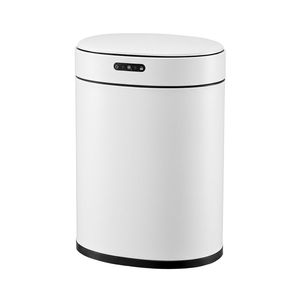 Alona.com.au Home & Garden > Kitchen Bins > Automatic Bins Devanti 20L Automatic Sensor Bin Touchless Rubbish Waste Bin White Kitchen