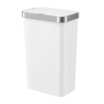 Alona.com.au Home & Garden > Kitchen Bins > Automatic Bins Devanti 50L Motion Sensor Trash Bin Automatic Kitchen Waste Dustbin White