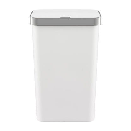 Alona.com.au Home & Garden > Kitchen Bins > Automatic Bins Devanti 50L Motion Sensor Trash Bin Automatic Kitchen Waste Dustbin White