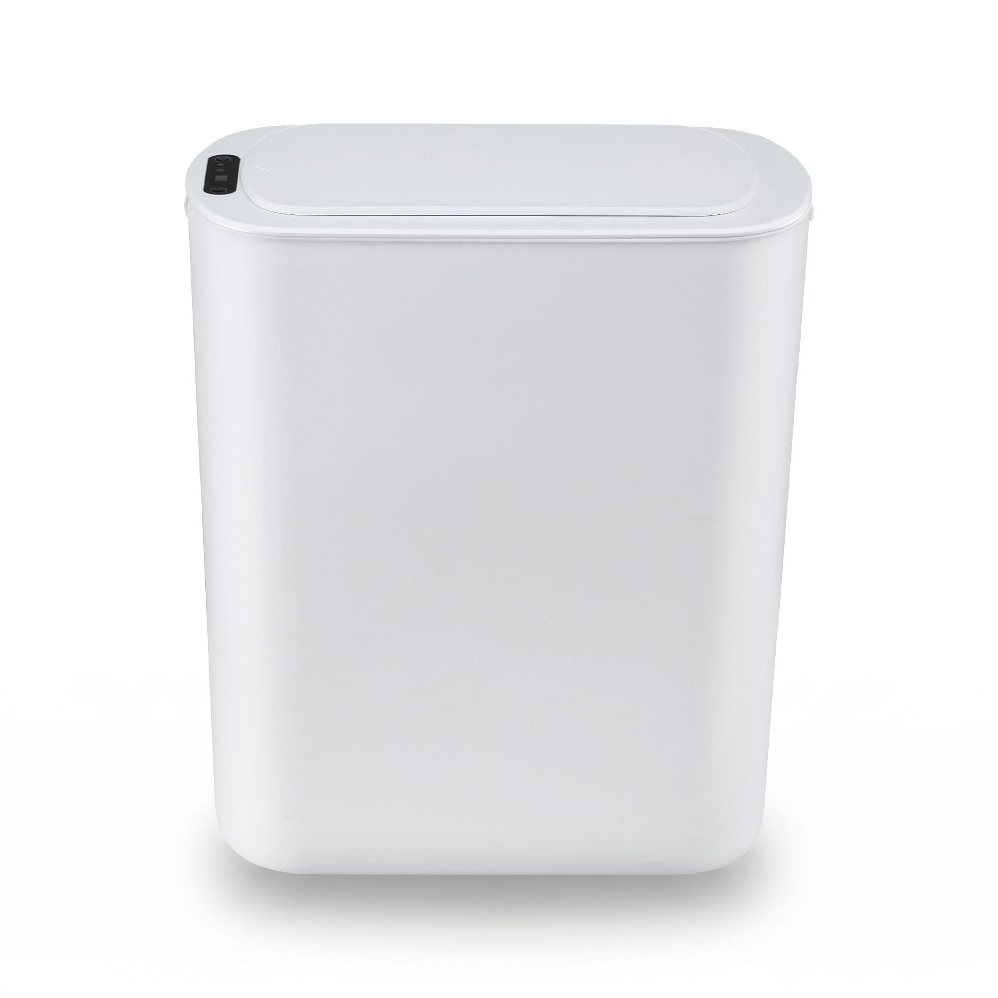 Alona.com.au Home & Garden > Kitchen Bins > Automatic Bins Devanti Automatic Trash Bin with Lid 21L Motion Sensor Kitchen Bin Touchless Garbage Can Plastic Slim Rubbish Bin with Liner Holder for Kitchen, Home, Office, White