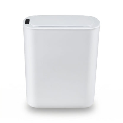 Alona.com.au Home & Garden > Kitchen Bins > Automatic Bins Devanti Automatic Trash Bin with Lid 21L Motion Sensor Kitchen Bin Touchless Garbage Can Plastic Slim Rubbish Bin with Liner Holder for Kitchen, Home, Office, White